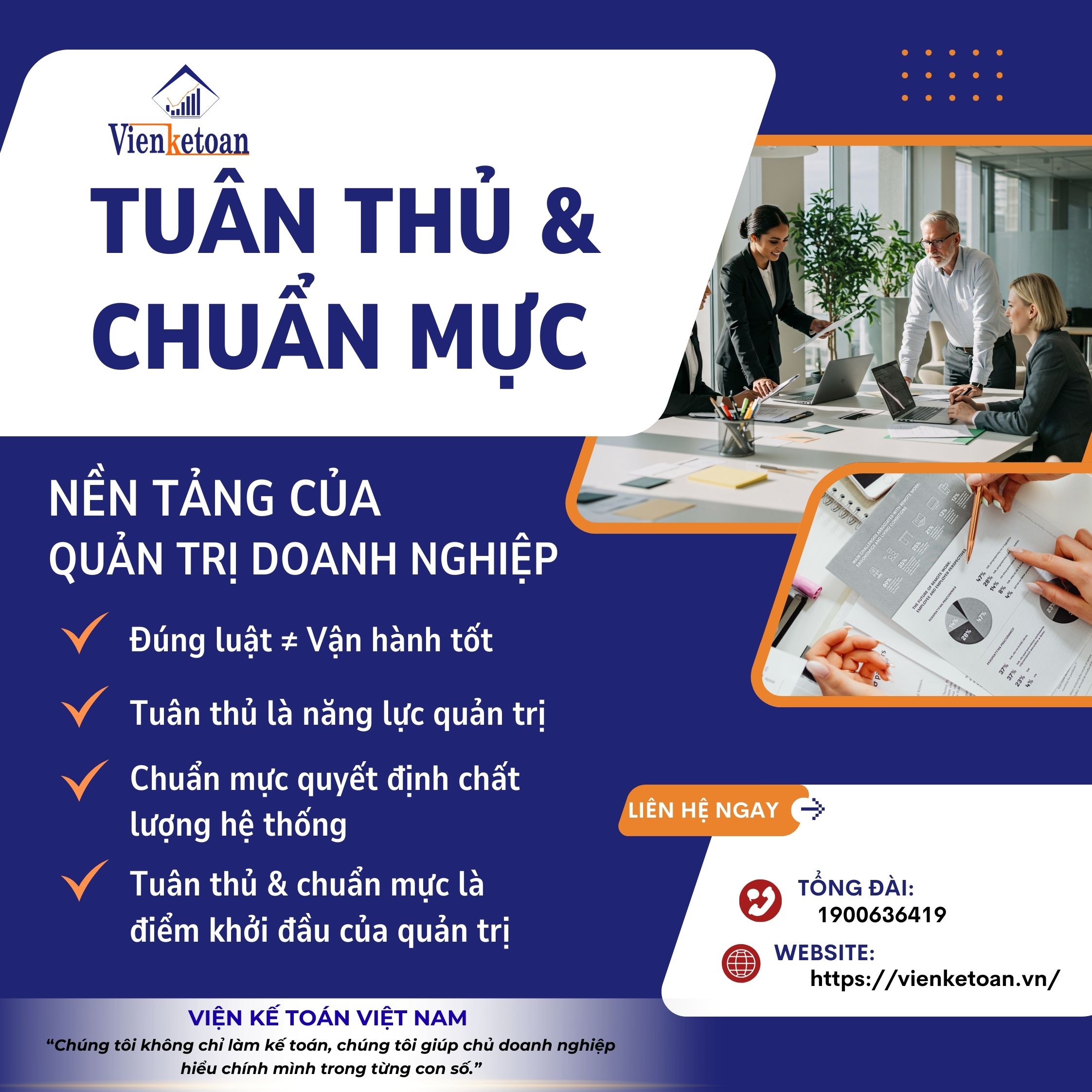 Tuân thủ và chuẩn mực trong quản trị vận hành kế toán: Nền tảng cho hệ thống bền vững